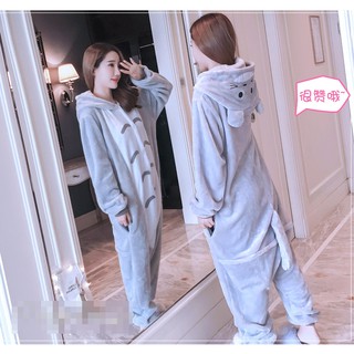 Bộ đồ ngủ lông hình thú Totoro (Có size trẻ em)