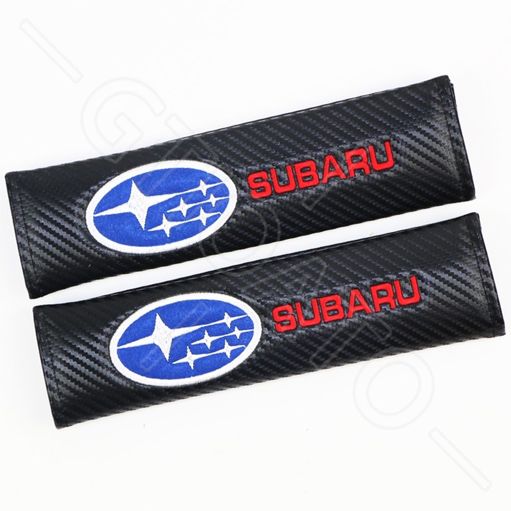 GTIOATO Sợi Carbon DâY Đai An ToàN Ô Tô CàI DâY An ToàN Ô Tô BọC DâY An ToàN Xe HơI Phụ KiệN Ô Tô Trang Trí Oto Phụ KiệN BêN Trong Ô Tô Cho Subaru Choester BRZ Impreza Outback WRX SIT