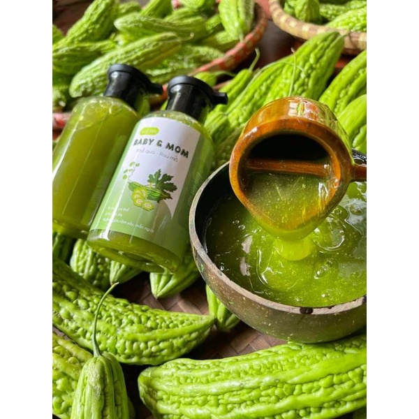 Sữa tắm mướp đắng - rau má 350ml an toàn cho mẹ và bé