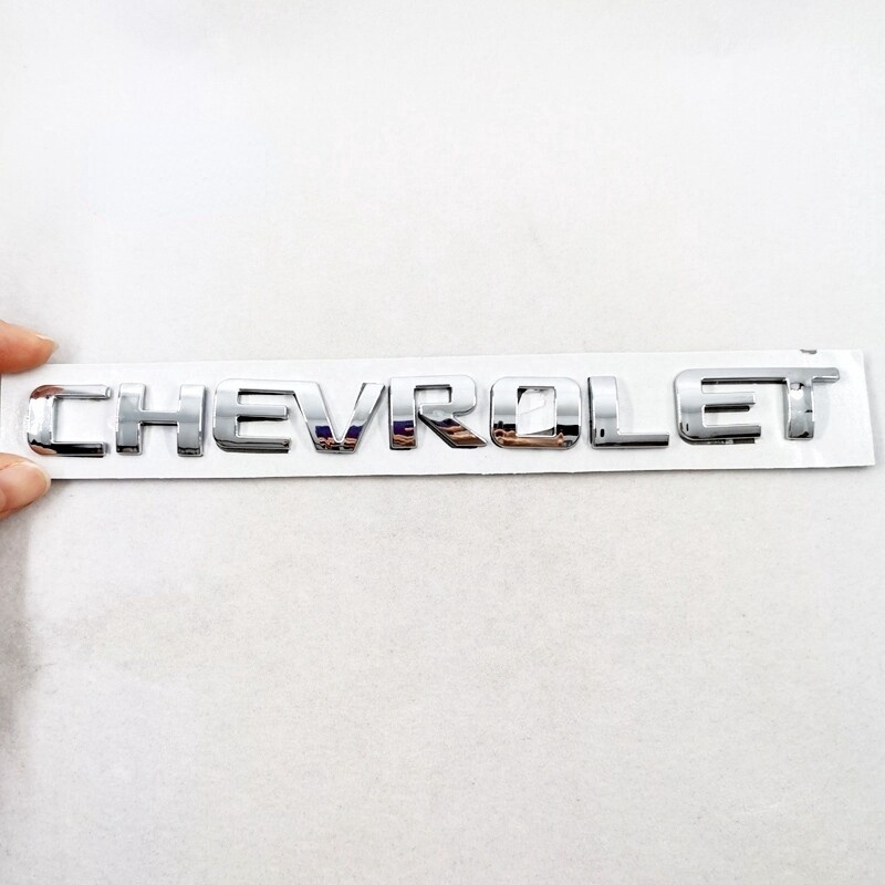 Miếng Dán Logo Chữ Cái Trang Trí Cho Xe CHEVROLET Hys 1 x ABS