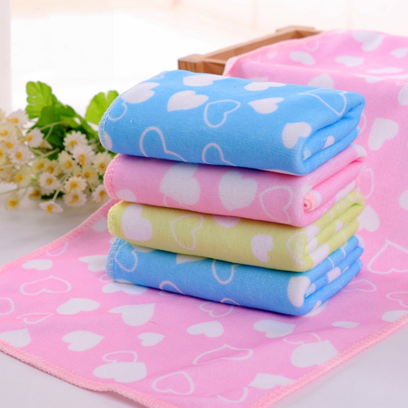 Khăn cotton thấm hút in họa tiết hoạt hình động vật cho bé đi bơi