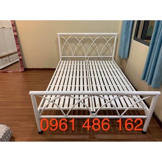 Giường đan chéo - 1m4x2m - freeship hcm - bảo hành 12 tháng