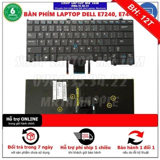 Bàn phím laptop dell latitude 12 e7240 e7440 dùng cho latitude 12 14 7000, e7420 e7240 e7440