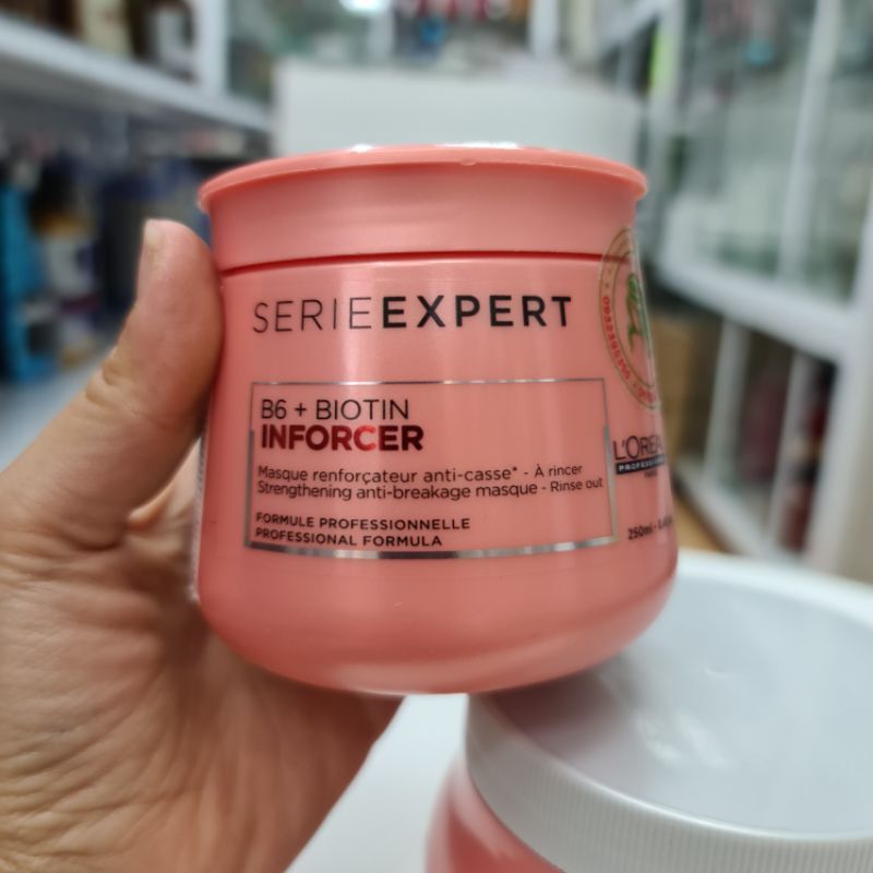 Dầu Hấp L'oreal Inforcer giúp tóc chắc khỏe và giảm đứt gãy 250ml - 500ml