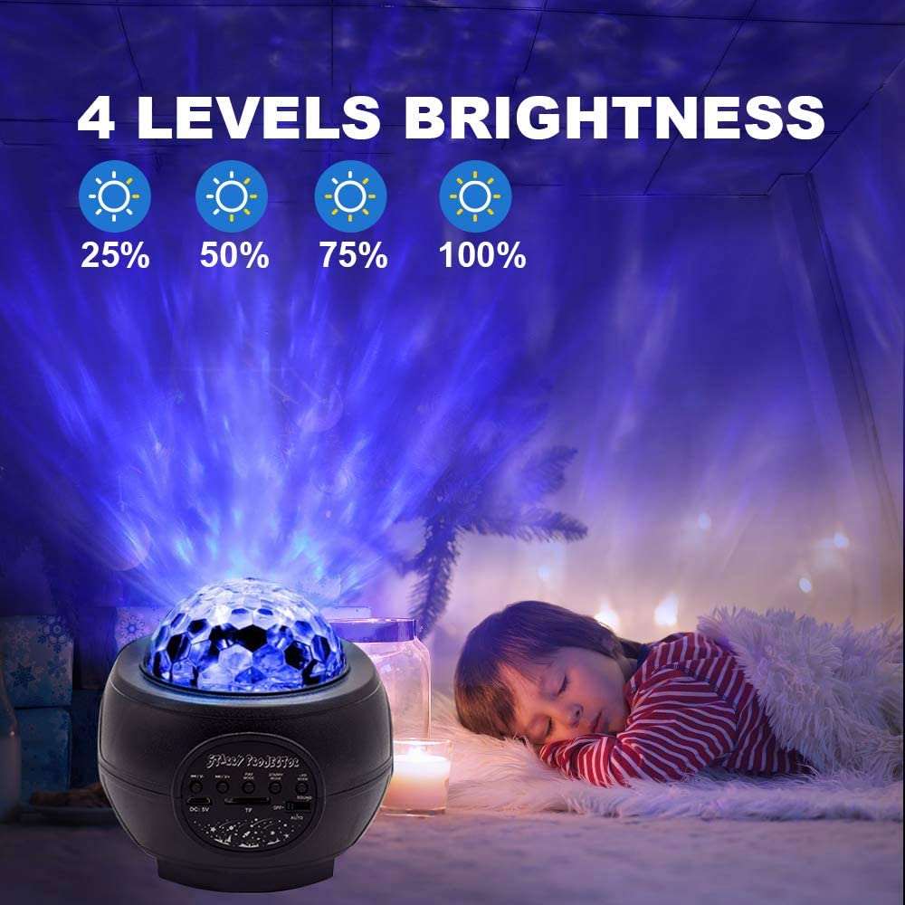 Loa Bluetooth Có Đèn Led 32 Màu Hình Ngôi Sao Xinh Xắn