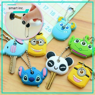 Móc Treo Chìa Khóa Silicon Nhựa Dẻo Hình Thú Hoạt Hình Trang Trí