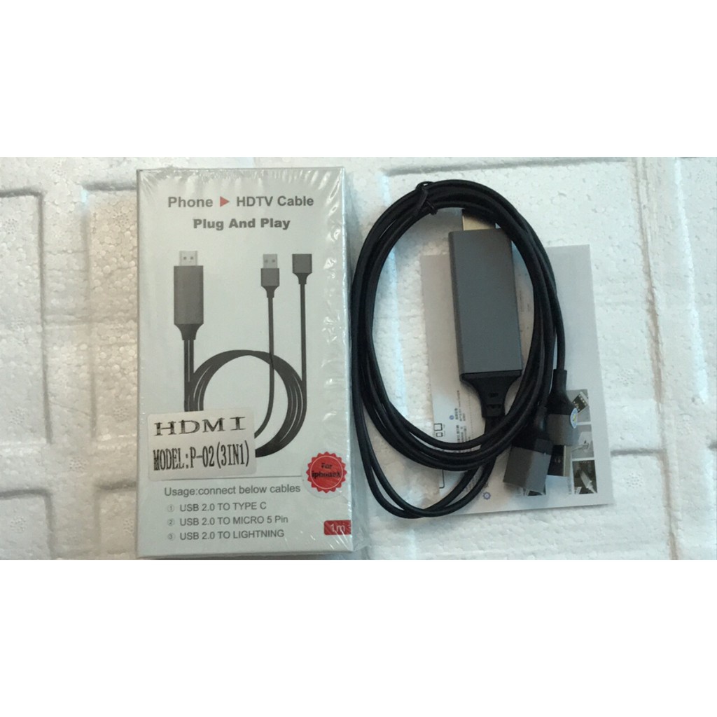 Bộ cáp HDMI đa năng P02
