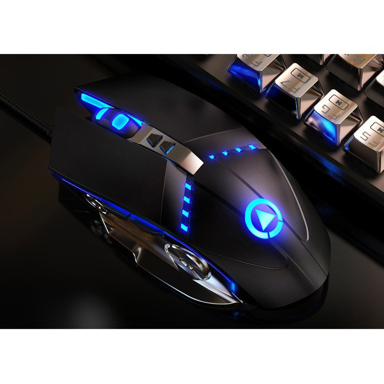 Combo Bộ Bàn Phím Giả Cơ 1AC K002 Black RGB - Tai nghe Gaming NUBWO N1 - Chuột Gaming G3Pro - Pad Chuột