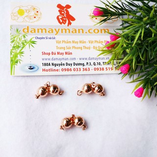 Charm đá nam châm từ tính phối vòng tay trang sức phụ kiện nam nữ pk400 pk401 pk402 pk403