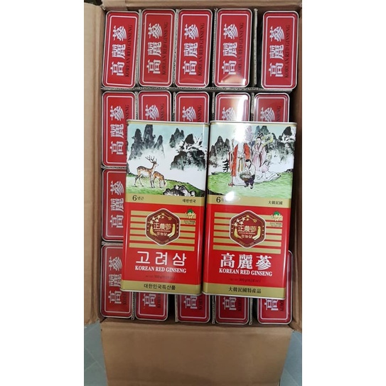 Giá sốc: 1 hộp HỒNG SÂM KHÔ THƯỢNG HẠNG HÀN QUỐC10 CỦ/ 300GR /HỘP  THƯỢNG HẠNG