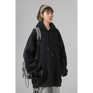Áo hoodie unisex nam nữ basic mũ hai lớp cao cấp