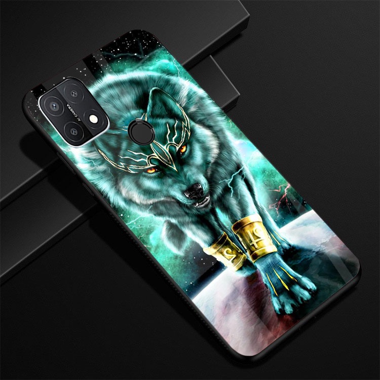 Ốp Lưng OPPO A15/A15s mặt kính cường lực cao cấp thiết kế Độc Quyền