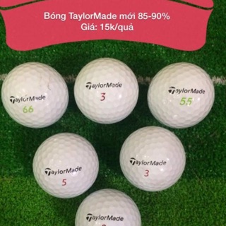 Combo 10 bóng golf Taylor made mới 90%