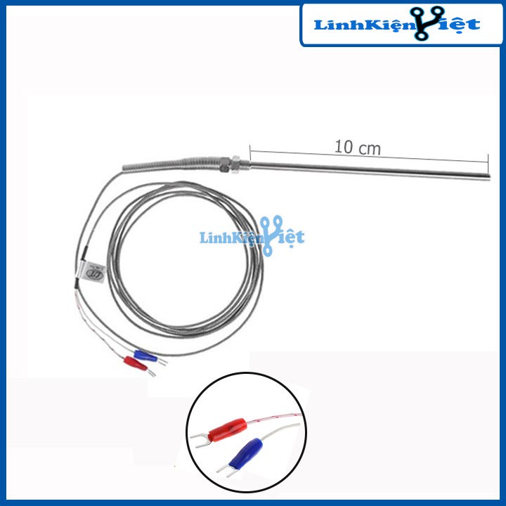 Dây Can Nhiệt WRNT-10 0-800 Độ C Chiều Dài Đầu Dò 10cm