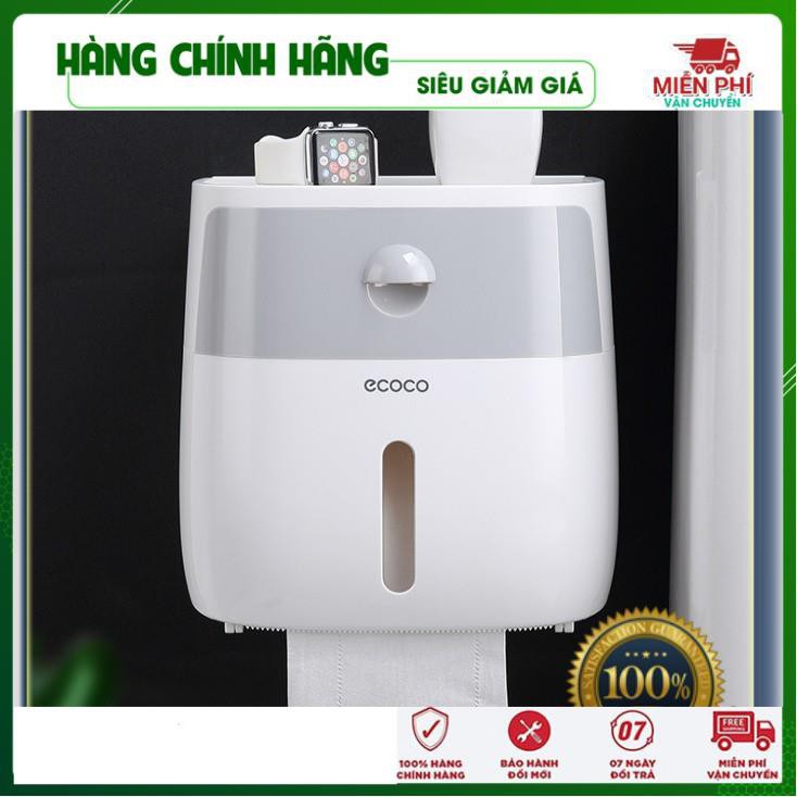 Hộp Đựng Giấy Vệ Sinh, Hộp Đựng Giấy Vệ Sinh Chống Nước Ecoco Cao Cấp 2 Tầng