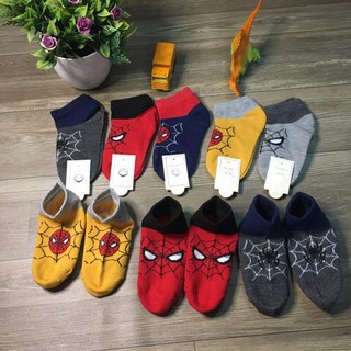 Set 10 đôi tất siêu nhân,tất người nhện cho bé
