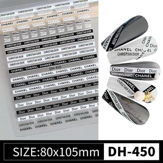 Sticker dán móng,  miếng dán trang trí móng - Ann933233