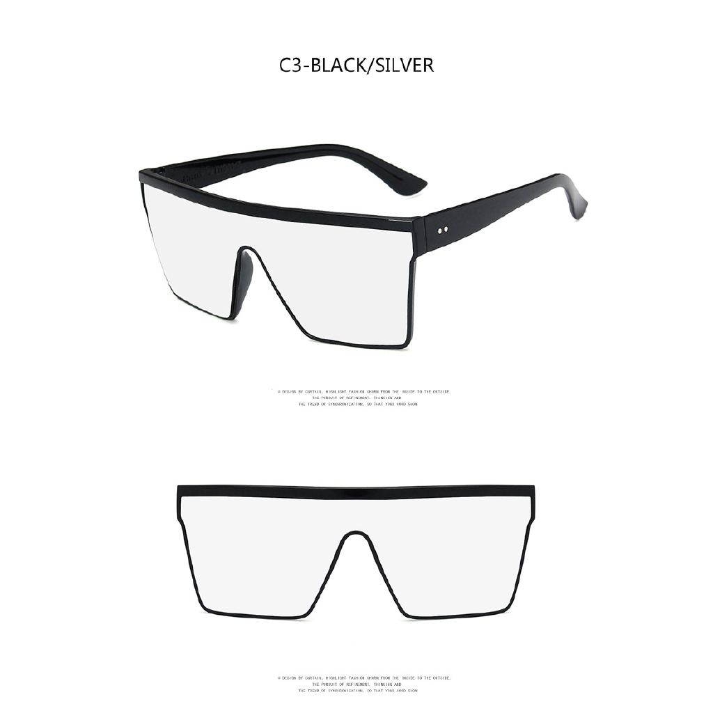 Kính mát gọng quá khổ thời trang nam nữ 2020