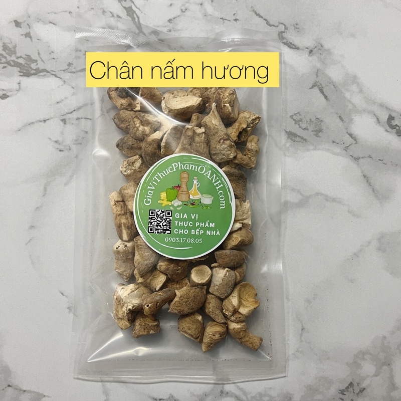 Chân nấm hương nấu canh hoặc làm món chay