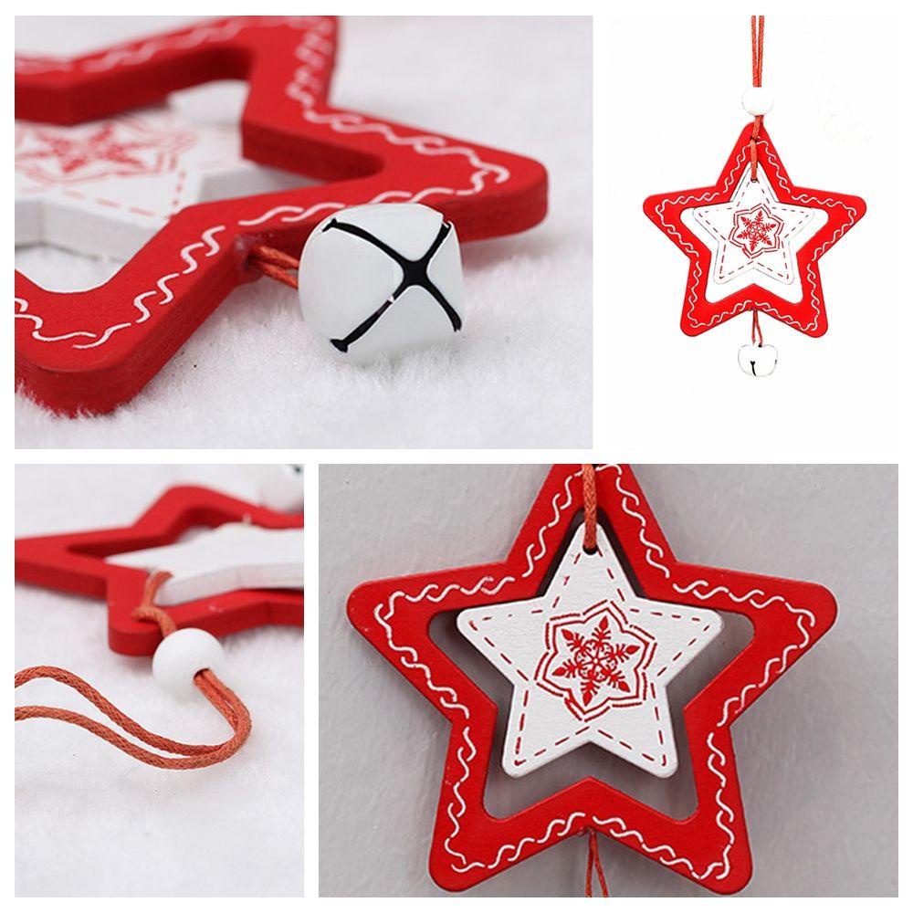 CONOPERY Chuông Hình Ngôi Sao Trang Trí Cây Thông Giáng Sinh