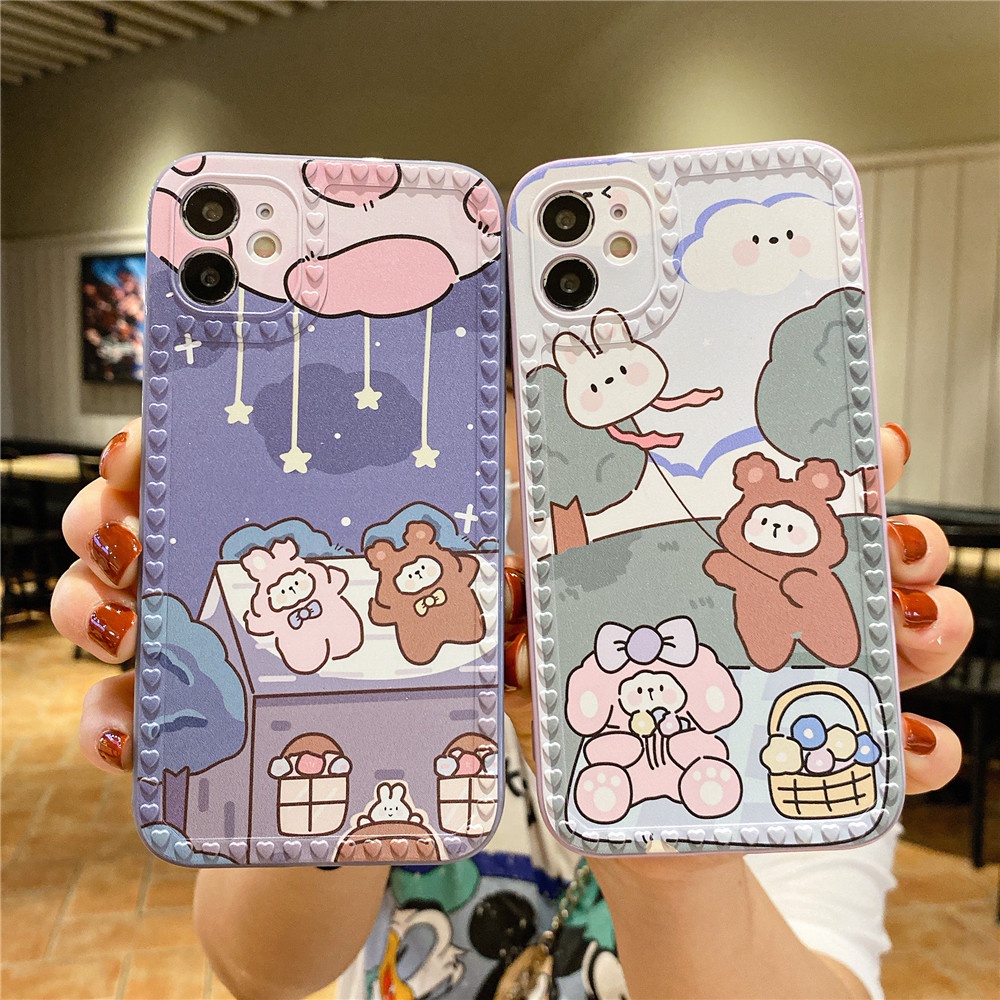 Ốp Điện Thoại Mềm Họa Tiết Hoạt Hình Cho Iphone 12 Mini Pro Max 6 6 S 7 8 Plus Xr Xs Max Iphone 11 Pro Max