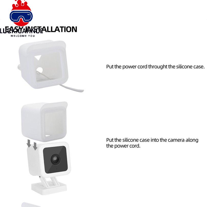 Vỏ Silicon Bảo Vệ Màn Hình Wyze Cam V3 Phù Hợp | BigBuy360 - bigbuy360.vn