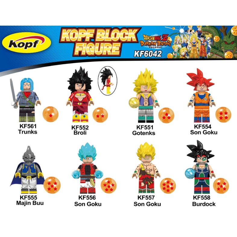 Lego Dragon ball các mẫu mô hình mới nhất