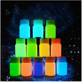 30g Sơn Acrylic gốc nước Dạ Quang Phát Sáng Trong Bóng Tối (chọn màu)