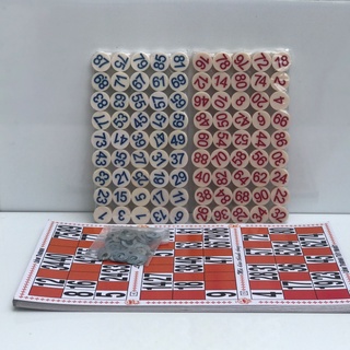 Cờ loto giải trí cao cấp số nhựa - Cờ Lô Tô  [VPP Huy Phát]
