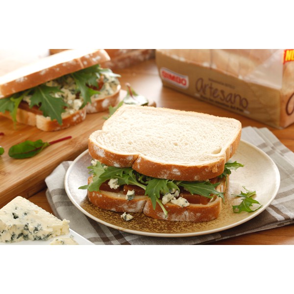 [400g] Bánh mì sandwich lạt (cây cắt sẵn) (nw0)