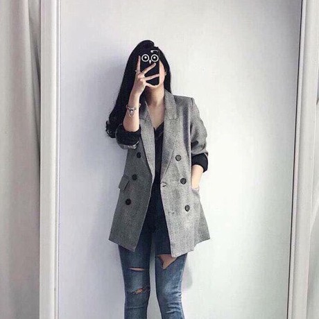 ⚡️VEST 2 LỚP⚡️Vest kẻ cao cấp 2 lớp dày dặn ❤️[VEST CONG SO]❤️[VEST DI LAM]❤️[VEST DEP]❤️