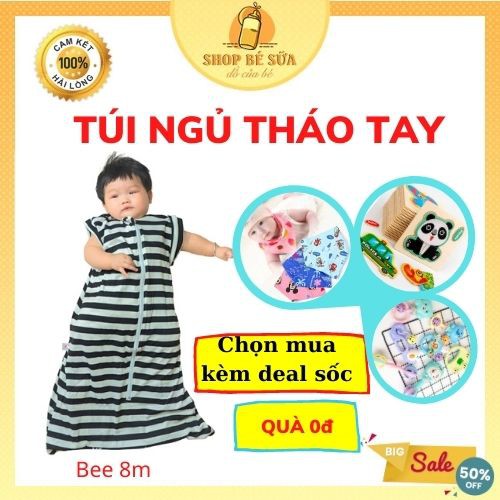 Túi ngủ Noonon hè thu cho trẻ em  FREESHIP  Túi cao cấp hính hãng-Chăn cho bé tiểu học- Tặng set 3 KTYT cho bé