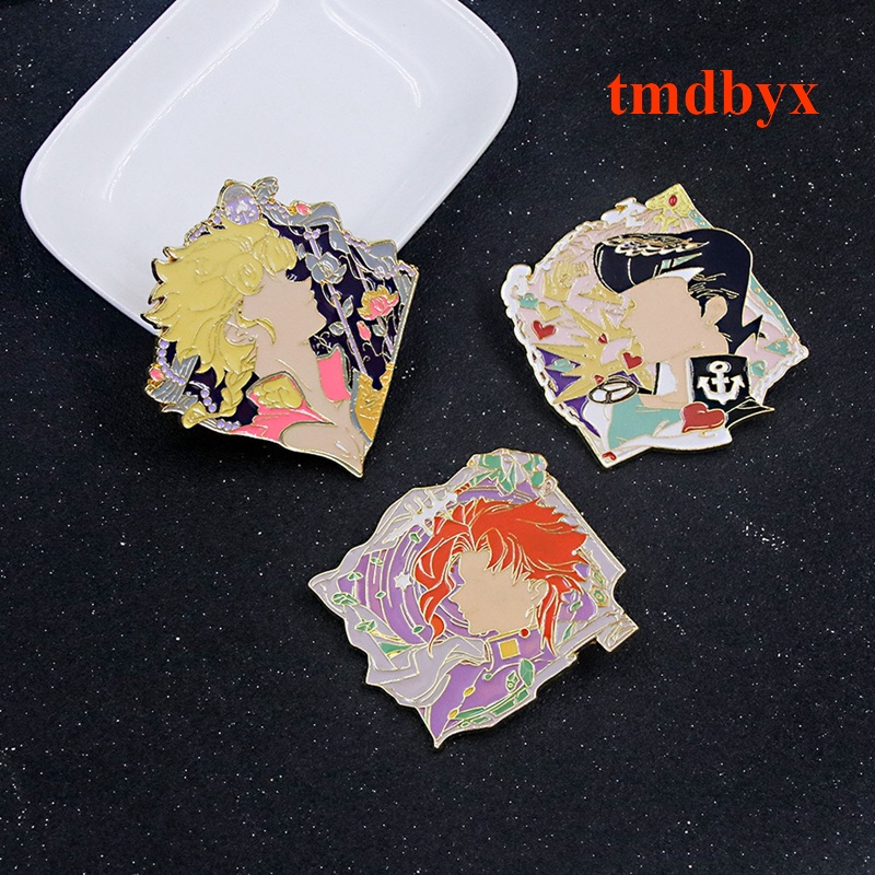 Huy Hiệu Cài Áo Bằng Kim Loại Hình Anime Jojo Bizarre Adventure Kujo Jotaro