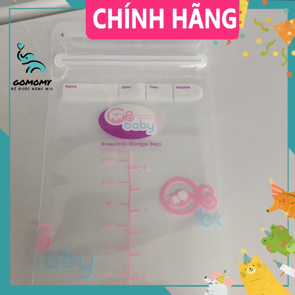 Túi trữ sữa GB Baby 250ml Chính hãng Giá Tốt Nhất