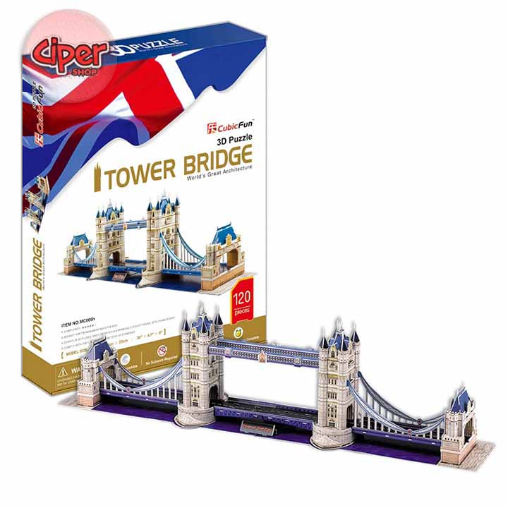 Mô hình Cầu Tháp Luân Đôn Tower Bridge - Lắp Ráp