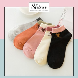 Tất vớ cổ ngắn hình mèo Miu Miu dễ thương đáng yêu