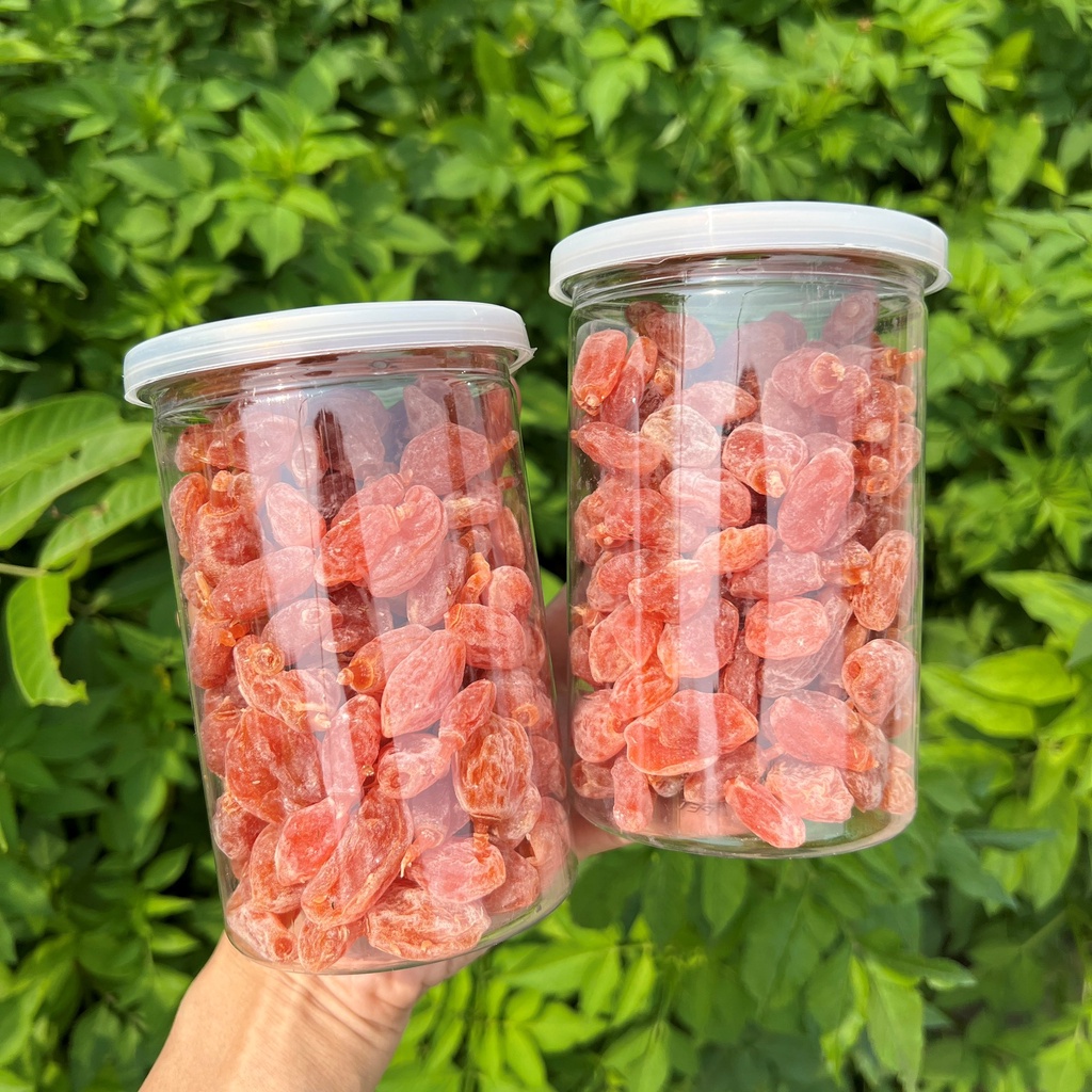 Ô mai đào hồng bao tử xí muội, đào hồng xí muội chua ngọt ( 400gr )