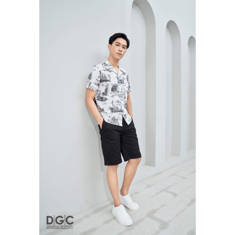 Áo Sơ Mi Nam Ngắn Tay Phong Cách Trẻ Trung DGCs - SASN2040M
