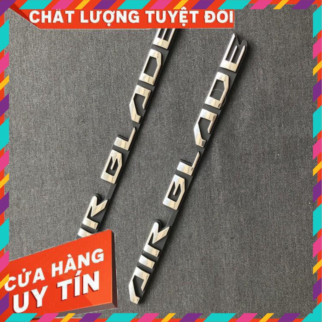 TEM CHỮ ZIN CHO HONDA AIR BLADE SIÊU ĐẸP