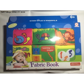 Set 6 quyển sách vải