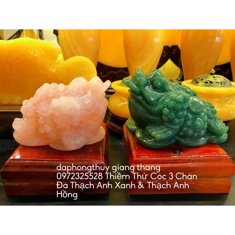 Thiềm Thừ Cóc 3 Chân Đá Tự Nhiên Phong Thuỷ