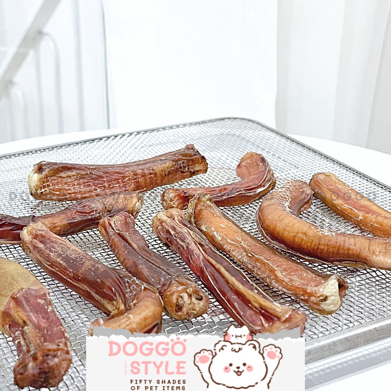 Treat Bánh Thưởng Cho Chó Pín Bò Sấy Khô DOGGOSTYLE Bully Sticks Homemade Không Chất Bảo Quản 50G