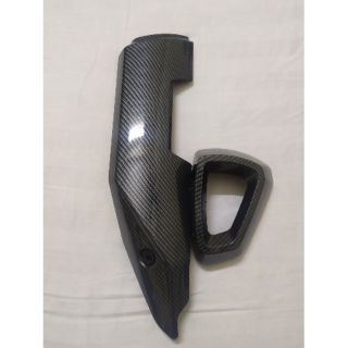Ốp pô sơn cacbon cho honda Winner X 150