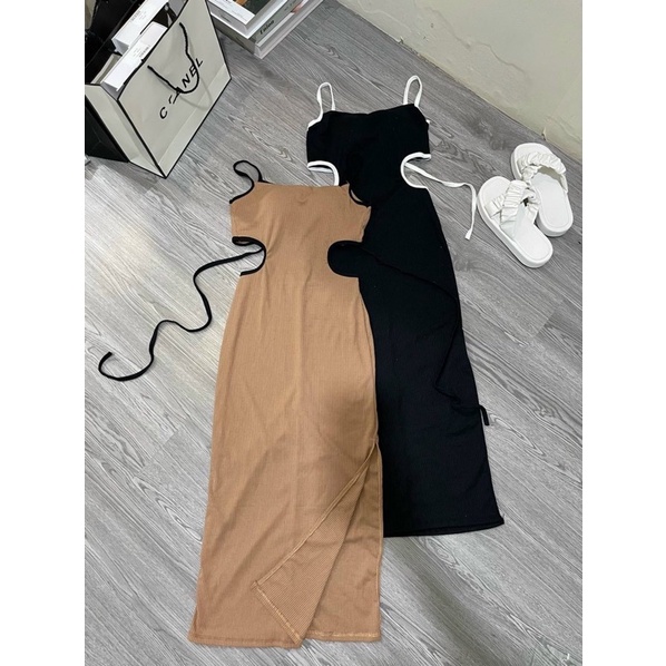 -LAROSA.clothing- ĐẦM BODY HAI DÂY HỞ CỘT LƯNG
