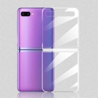 Ốp Samsung Z Flip trong suốt cứng hàng cty