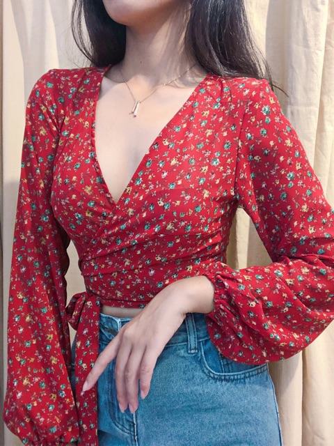 [ẢNH THẬT ĐỘC QUYỀN ] Áo cột Chow (có lỗ xỏ dây bên hông) | BigBuy360 - bigbuy360.vn