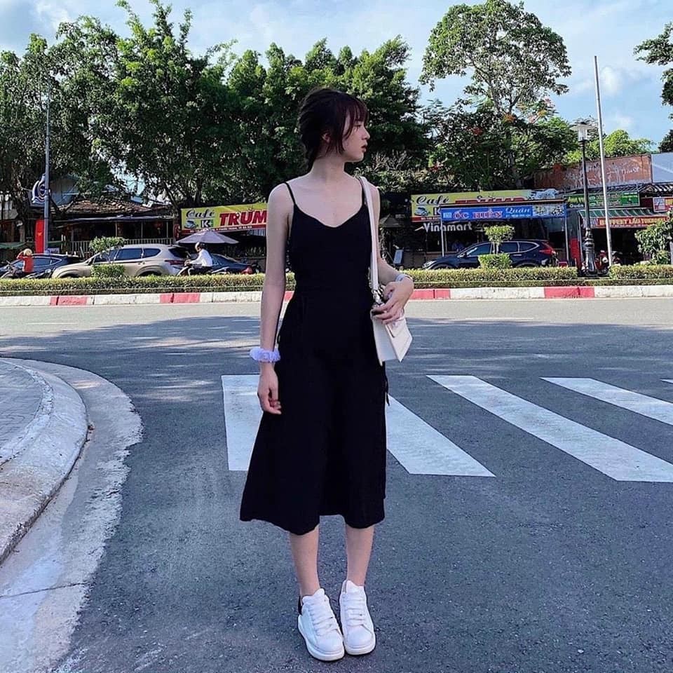 [Mã FAMAYWA2 giảm 10K đơn 50K] (Sỉ Tận Gốc) Váy Hai Dây Đũi Trơn Dáng Basic | BigBuy360 - bigbuy360.vn