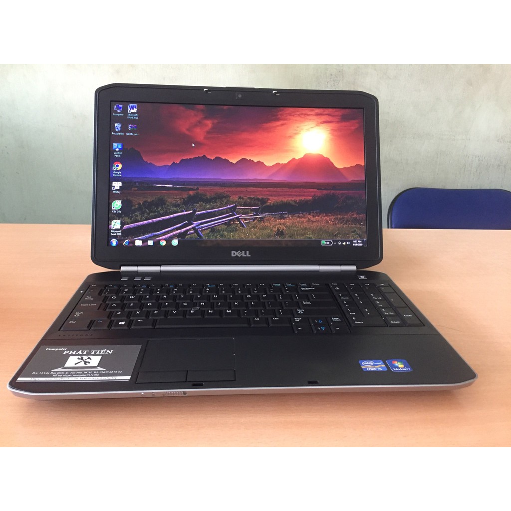 Laptop Dell latitude E5520 Core I5 2520M, Ram 4G, Hdd 320G, 15.6 inch.