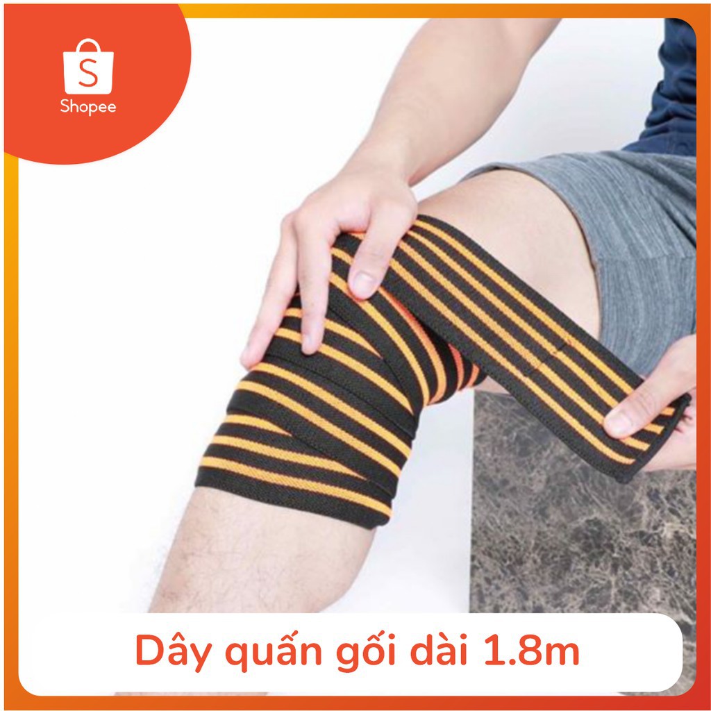 Dây Quấn Bảo Vệ Gối Dài 1.8m | Quấn Gối Tập Gym | 1 Đôi