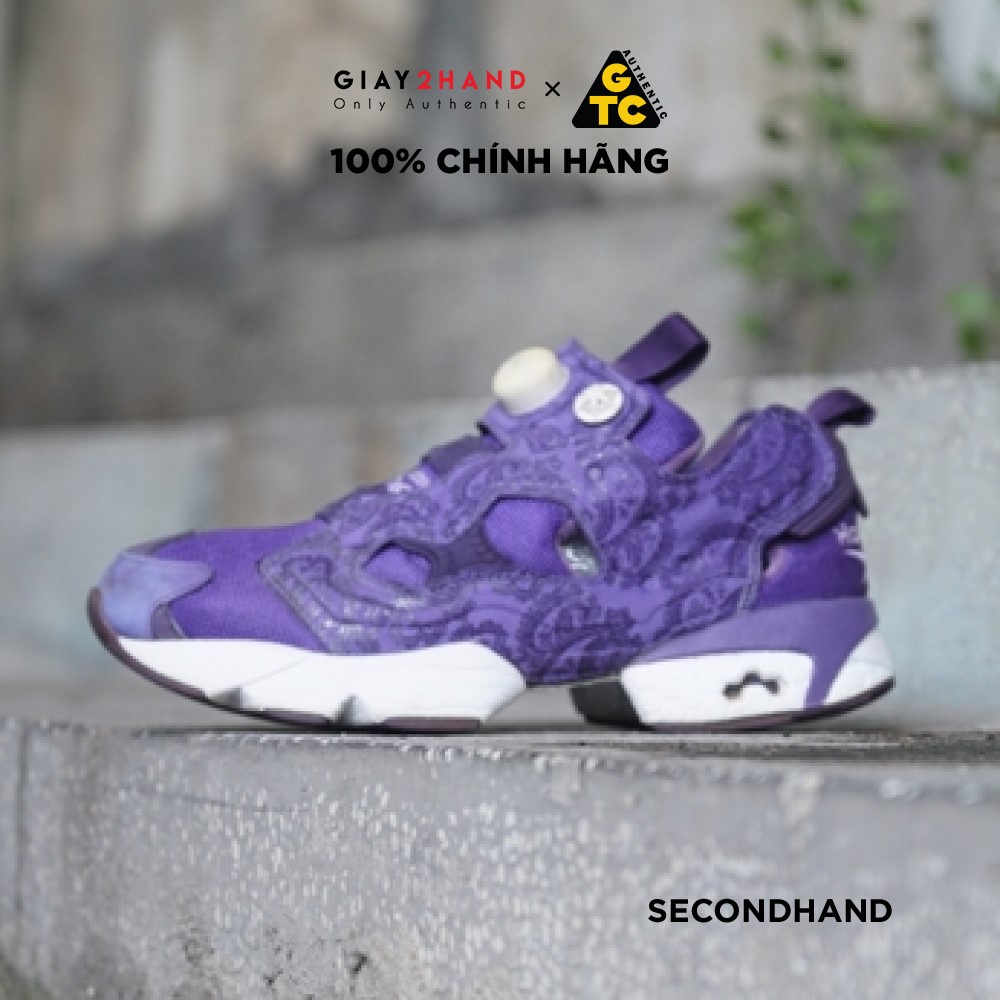 [Giày 2hand] Giày Thể Thao Reebok Pump V62248 GIÀY CŨ CHÍNH HÃNG 100%